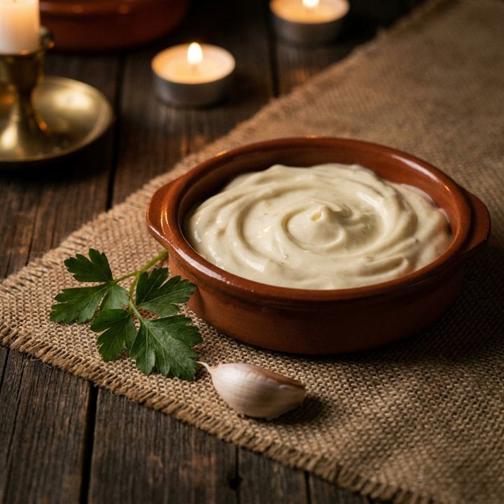 Aioli — Knoblauchcreme