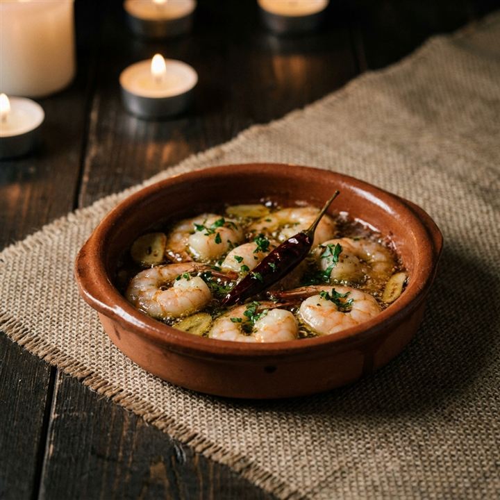 Gambas al ajillo