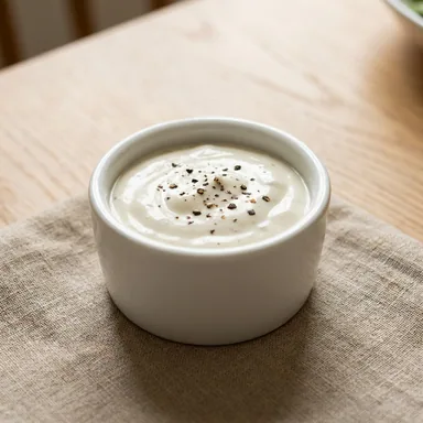 Kleiner Becher Caesar Dressing