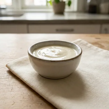 Kleiner Becher Hausdressing
