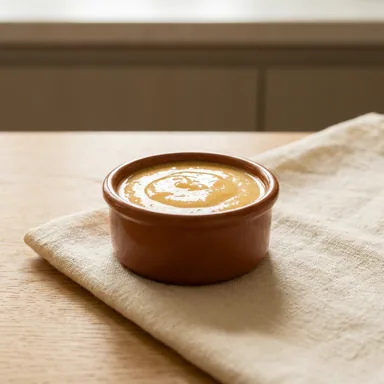 Kleiner Becher Mango-Cocos Dressing