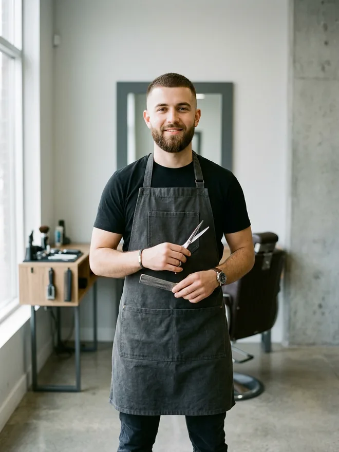 Barber im Hafenschnitt Barbershop Greifswald